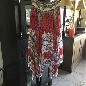 Free People Boho Maxi Skirt